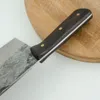 75 -calowy rozszczepianie rozcięcia Big Bone Cased Chinese Butcher Cutlery Nóż narzędzie kempingowe ręcznie robione krojone szef kuchni noża do rąbania 2826249