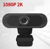 2MP 2K 1080P HD Webcam USB réglable Caméra Web PC Ordinateur portable avec microphone pour la diffusion en direct Vidéo en ligne Enseignement