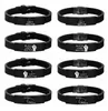 Preto Vidas Matéria pulseira para homens e mulheres Moda Silicone de aço inoxidável preto Pulseiras Free Ship