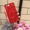 Glitter Diamond Crown Hair Ball Telefonväska till iPhone 11Pro Max 2020SE XSMAX XR 6 6S plus 7 plus 8 plus PC Hard Cover Rem Fodral