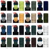 quentes 15 estilos Sólidos Magia lenço Bandanas Sports Headwarp Ciclismo máscaras Enrole Headband contra pó Máscaras reutilizáveis ​​Designer T2I51383