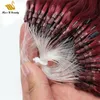 Big Curly Wavy Loop Micro Ring Hair Extensions # 35 Red Color 8-30INCH 100G HumanHair Bundles