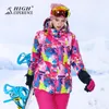 Marchnice vestes de Ski veste d'hiver Ski femme Sport femme Snowboard manteau imperméable Snowboard