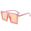 Vintage Square Shade Unisex Designer Sunglasses Fashion Metal And PC Personality Sun Glasses 6 Colors UV400 Wholesale