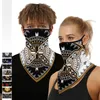 Ridning Mask Magisk Scarf Indisk Skriv ut Butterfly SunBlock Neck Fashion Face Mask Ridning Outdoor Earmuffs Triangulär handduk Designer Ansiktsmask