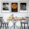 Canvas målar astronaut Apollo Moon Landing Art Affischer and Prints Venus Wall Art Canvas Pictures Nordic Home Decoration3334529