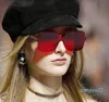 Whmpashion Square-образная четкая конфеты цветные цельные солнцезащитные очки оттенки очки градиентные прозрачные безмасштабные очки женщины аксессуар подарки