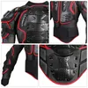 Kurtki wyścigowe Motocykl Full Body Armor Men Elbow Ramię Klatka Chest Back Protector Ochrona Ochronna Odzież Gear Odzież