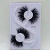 Thick long mink false eyelashes 2 pairs set with laser packing reusable handmade fake lashes extensions eye makeup 10 models available DHL