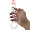 Rotary Pyrex glass crystal dildo penis Anal butt plug Sex toy Adult products for women men female male masturbation7662789