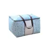 Quilt Storage Bag M/L/XL Quilt Throw Blanket Bag Foldable Non Woven Clothes Blanket Quilt Sweater Organizer