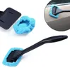 Liplasting Car-Styling 1PC Light Blue Car Window Brush Glass Cleaner Wiper Scraper Brush Cleaning