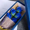 Valentinstag Seife dekorative Blumenstrauß Geschenkbox romantische Rose künstliche Blumen Bad Blütenblatt Home Hochzeitsdekoration