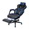 Gamingstoel Racestoel Ergonomische kantoorcomputer Fauteuil Gewatteerde brede zitting XdkS8388203