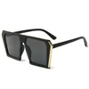 Vintage Square Shade Unisex Designer Sunglasses Fashion Metal And PC Personality Sun Glasses 6 Colors UV400 Wholesale