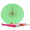 Cobertura colorida Cobertura Wed Guarda-chuva Bambu e Madeira Made Wed Decoração Parasol DIY Paint Craft japonês