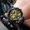 Nektom Men Business Watch Watch Mens Watches Top Brand Brand Gold Luxury Big Male Owatch Man Quartz Watch Men039s Orologi sportivi di lusso 7113294