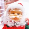 New Festive 2020 Santa Claus Climbing Ladder Electric Doll Christmas Tree Hanging Ornament Outdoor Indoor Door Wall Decoration