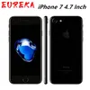 Orijinal iPhone 7 Dört Çekirdekli 4.7 inç Telefonlar 2 GB RAM 32/128 / 256 GB ROM 12.0MP Kamera LTE iOS IPS YOK Dokunmatik Kimlik