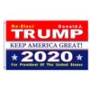 ترامب 2020 العلم 90 * 150CM إبقاء أمريكا الرئاسة الرئاسية راية طباعة ترامب البوليستر العلم راية الشحن البحري DDA449