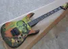 Fabriek Aangepaste elektrische gitaar met Coloful Body, HH Pickups, Double Roll Bridge, Black Hardware, Aangepaste aanbieding