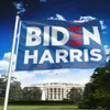 90 * 150 cm Biden Harris Flag Decor Banner Amerika President Verkiezingen Supplies USA Hanging Digital Print Flags Garden Decoration LJJP400