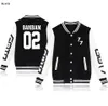 Blackday K-pop nouveau GOT7 7FOR7 Cool veste de Baseball hommes/femmes imprimer veste de survêtement vêtements de Style collégial grande taille 4XL