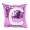 Sublimering Sequin Pillow Case Top Quality Shine Magic Pillowcover Dekoration Brett Tillämplighet för gåvor