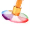 Färgglada mjuk nagelrengöringsborste nagelkonst för UV Gel Nail Dust Cleaner Brush Manicure Pedicure Tool Tillbehör CX6W4455601