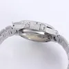 Дизайнер Top Auality 571910G010 18K Белое золото Полностью промолочно с бриллиантами CAL8215 Автоматические мужские часы для алмазной ремешки Diamond Dia5994222