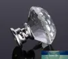 40mm Diamond Crystal Drawer Pulls Knobs Glass Alloy Door Drawer Cabinet Wardrobe Pull Kitchen Cabinet Handle Knobs