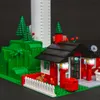 37001 City Street View Block Series Wind Turbine Model 815pcs Bouwstenen Bakstenen Kids Toys Christmas Gift 10268