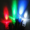 Éclairage de nouveauté LED Finger Lights Lampes de poche lumineuses Laser Rave Fingers Lampe Enfants Jouets Party Favors Fournitures pour Concert de Noël