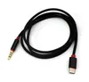 Type-C to 3.5mm Car AUX Cable USB-C Type C to Headphone Adapter For samsung S8 lg g5