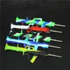 Grand coloré Ak-47 Mod narguilé tuyau d'eau Mob Shisha Gun Ak47 tuyaux de fumer Silicone Bongs huile verre Bong Dab Rigs