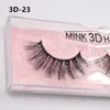Nuova estensione della ciglia a lunghezza Falsa Naturale False Oylash 3D di Mink 3D con sfondo rosa9068684