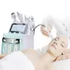 6/7 em 1 Ultrasonic Cavitação de Oxigênio Hydro Dermoabrasão Máquina Facial Dermaabrasão Água Aqua Spray Gun RF Microdermoabrasão Descascando Pele de Vácuo