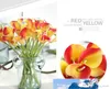 Artificielle Calla lily Real Touch mariée Bouquet fleur Accueil Mariage Décor Fleurs Couronnes 10 couleurs mélanger la couleur 30 pcs