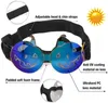 Small Dog Sunglasses impermeável à prova de vento UV Protection para Doggy gato filhote de cachorro Halloween Pet Goggles Óculos JK2009XB