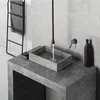 Grifo de techo colgante para baño, grifos de diseño de gota de agua montados en la pared, mezclador de lavabo de techo, boquilla de latón macizo 295l