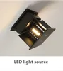 JML LED Duvar Lambaları Siyah Beyaz Açık Kablolu Su Geçirmez IP65 Sıcak Beyaz Duvar Işıkları Alüminyum Geçiş Yolu Aydınlatma