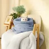 Pet Cat Puppy Sleeping Bag Fleece Soft Warm Nest Kennel Bed Cave House Small Dog Mat Tent Winter Cozy Supply Y200330