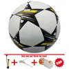SuperLong 2018 Taille 5 Football Ball Material PU Durable Soccer Ball Match Match Training Futbol Inflator1612110