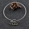 Bangle CJB0002 Bransoletki ze stali nierdzewnej z Birthstone Peepsake Pamiętnik dla kobiet dziewcząt1