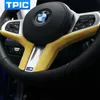 الكانتارا التفاف السيارة لوحة الديكور والعتاد تحول مقبض ABS غطاء تريم السيارات التصميم لBMW 3 سلسلة G20 G28 325li 325I 2020 ~