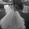 Sparkly Lavendel Tulle Baljurk Avondjurken Sweetheart Sequined Party Quinceanera Toga Klantgerichte Pluizige Vloer Lengte Prom Dress