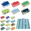 145 * 180cm Utomhus Sport Picnic Camping Pads Portable Folding Mat Strandmatta Oxford Cloth Sleeping Carpets Tapis de Camping Pique-Nique