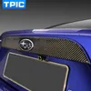 Auto Esterno Adesivi In Fibra di Carbonio Tronco Posteriore Emblema Adesivi Copertura Trim Stampaggio Strisce Decalcomanie per Subaru BRZ Toyota 86 2013-2020