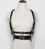 HATCYGGO nouveau harnais en cuir Lingerie ceinture femmes Sexy poitrine sculptant corps taille ceinture femme Punk gothique souhait chaîne jarretière 1933466