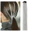 20 pouces accessoires d'extension de cheveux longs pour les filles n outils de coiffure aluminium Vedding chaîne de cheveux de mariée chouchou